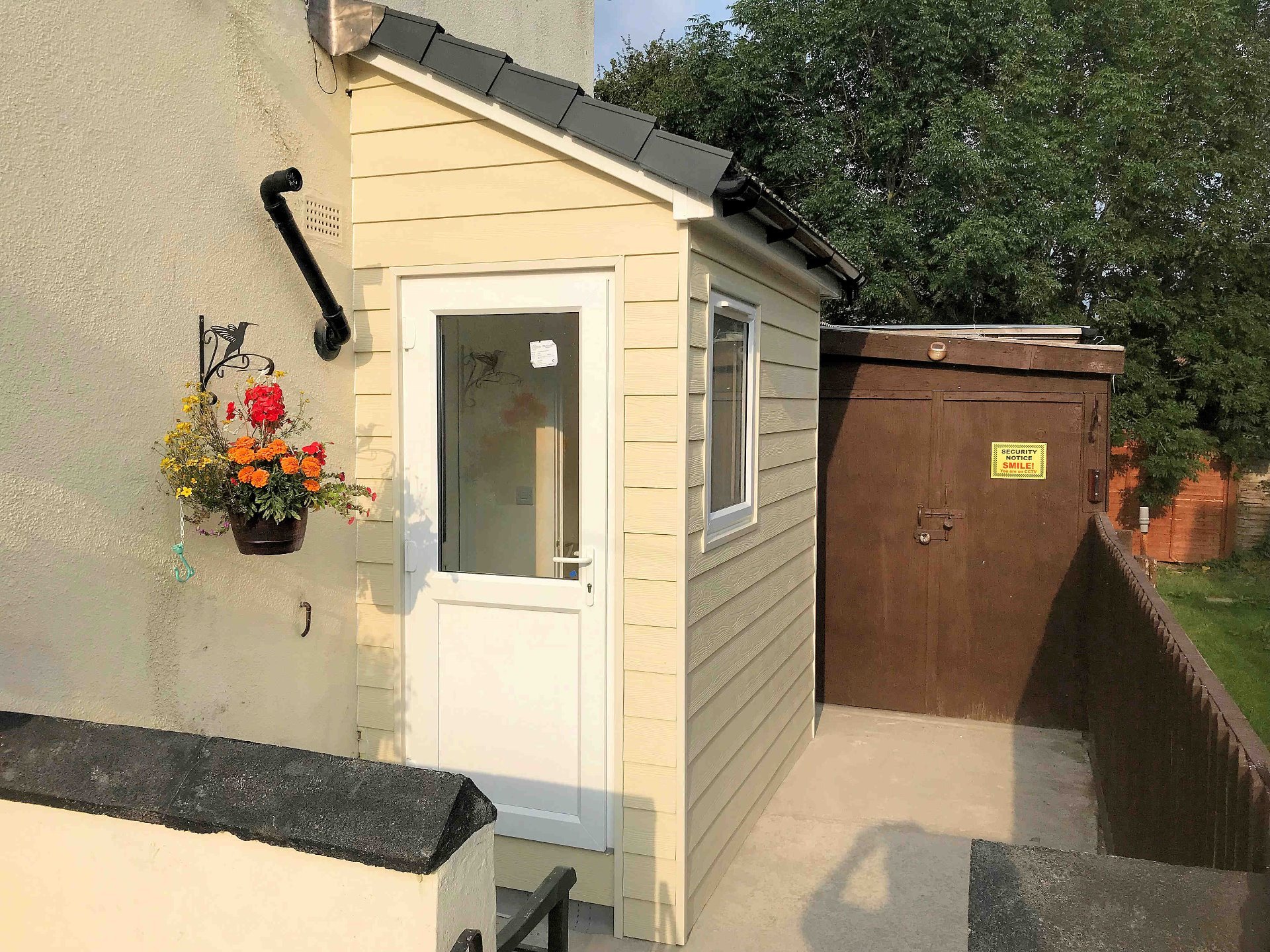 Cloakroom extension completed in North Devon
