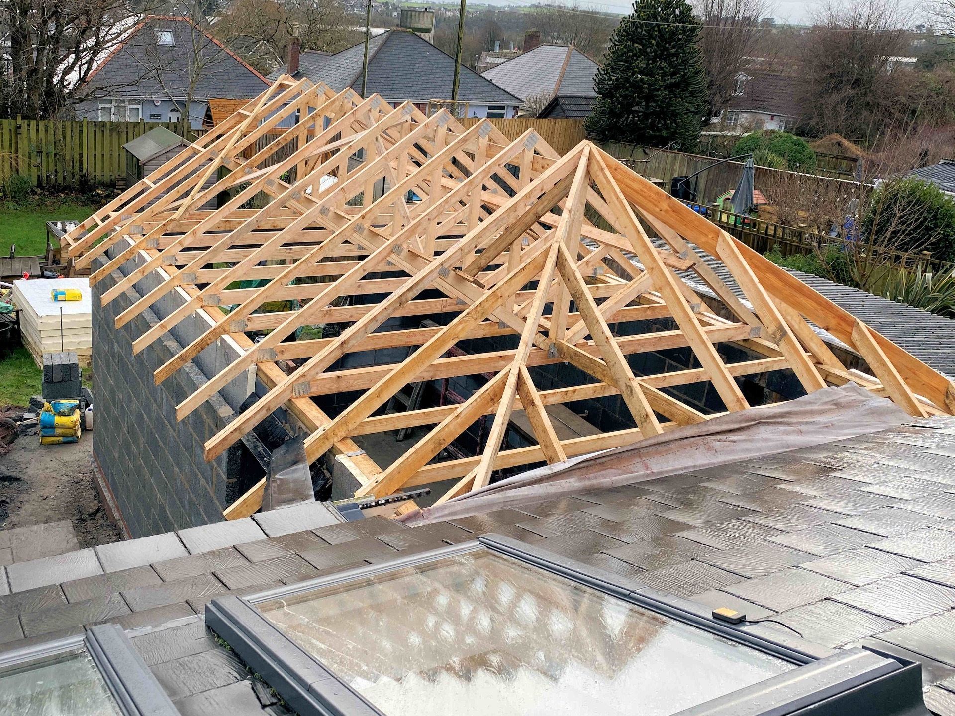 Slated roof repair and renovation in Barnstaple North Devon
