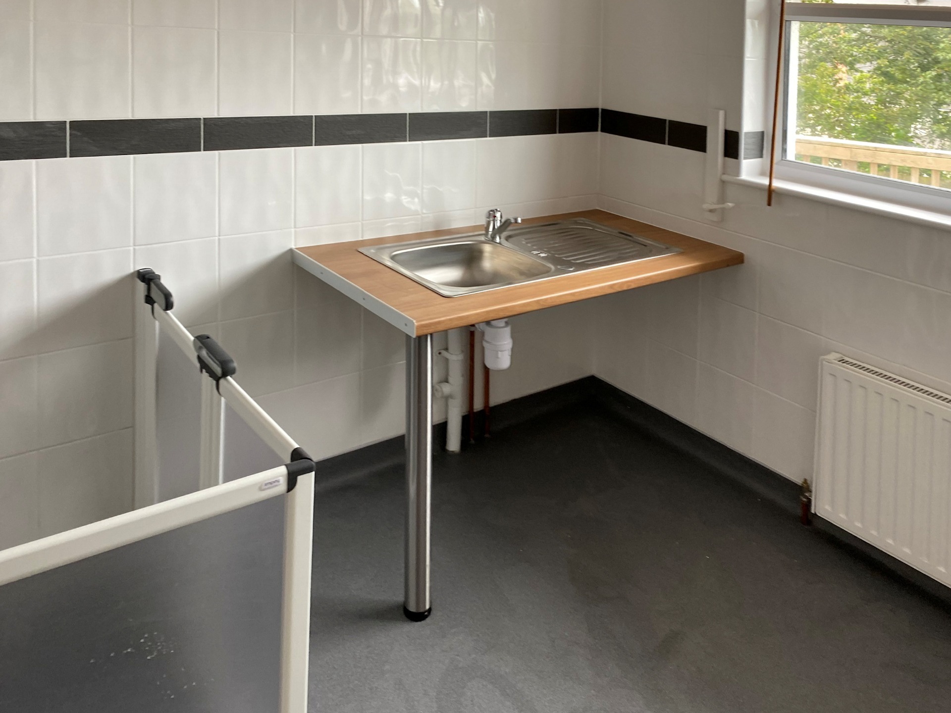 Disabled Adaptation with Rise and Fall Sink, Barnstaple North Devon
