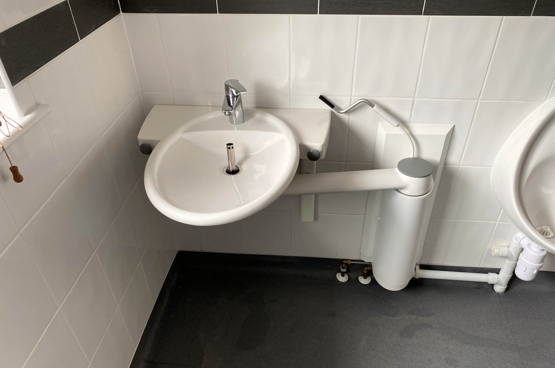 Disabled Adaptation with Rise and Fall Sink, Barnstaple North Devon