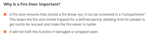 Why is a Fire Door Important?