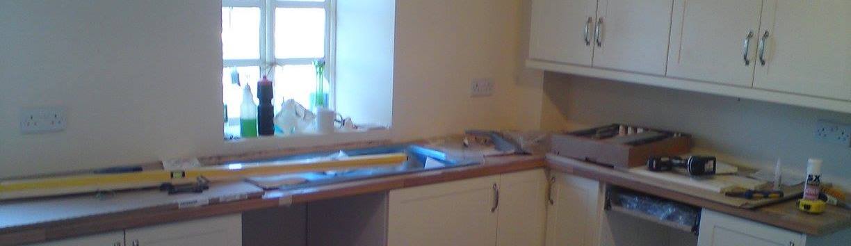 Complete kitchen installation in Barnstaple North Devon