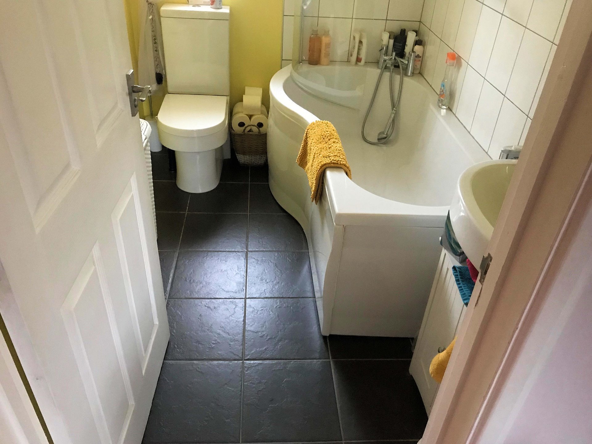 Bathroom change of use before conversion, here in Barnstaple North Devon