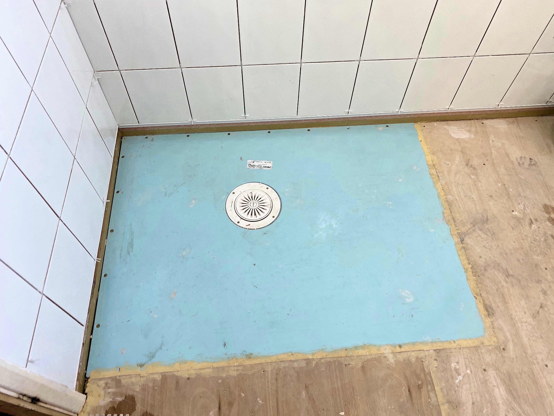 Bathroom to Wet Room; Walls tiles. Barnstaple North Devon